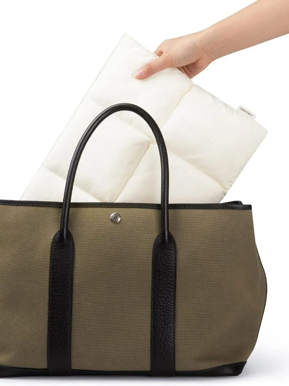 Comfyable Puffer Laptop Sleeve 15-16 Inch Macbook (Color - Rice)